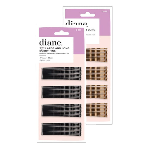 Diane Large + Long Bobby Pins 2.5 inch - 12 pack