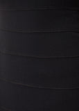 Asymmetric Dress in Black