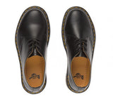 DR MARTENS 1461 DMC 3-EYE SHOE BLACK SMOOTH