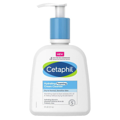 Cetaphil Hydrating Foaming Cream Cleanser