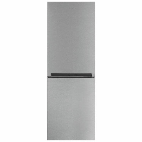 247lt Bottom Mounted Fridge Freezer - Metallic