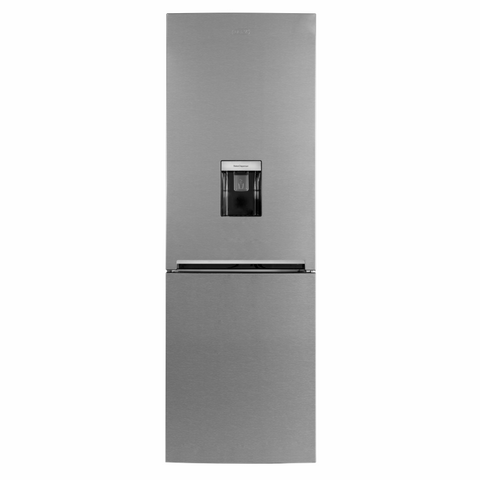 302lt Frost Free Fridge Freezer with Water Dispenser - Metallic - DAC639
