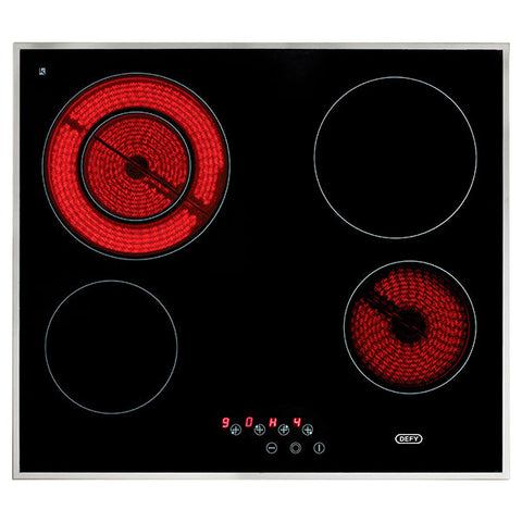 Slimline Touch Control Vitroceramic Dual Zone Hob