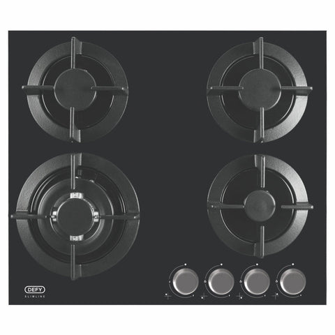 Slimline Gas On Glass Hob Front Control