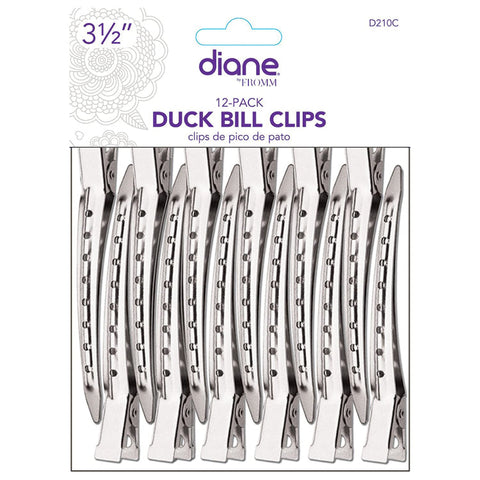 Diane Duck Bill Clips 3.5 inch 12 Pack