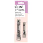 Diane Stainless Steel Nail Clipper Set 2 pc