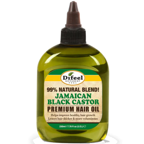 Difeel Premium Natural Hair Oil Jamaican Black Castor 7.78 oz