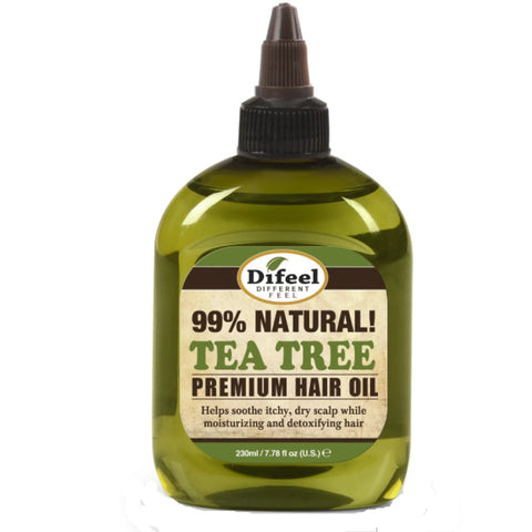 Difeel Premium Natural Hair Oil Tea Tree 7.78 oz