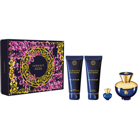 Gianni Versace Dylan Blue Women's Gift Set 4 Pc