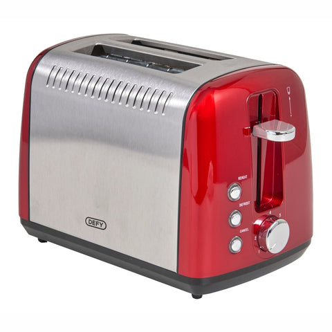 Metallic Red 2 Slice Toaster