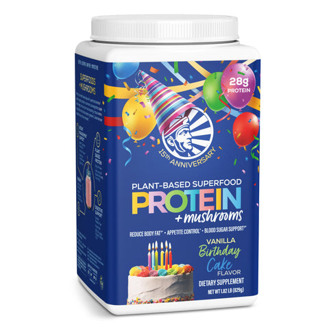 15th Birthday Superfood Protein + Mushrooms